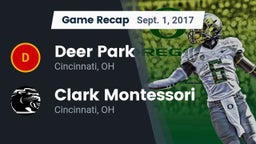 Recap: Deer Park  vs. Clark Montessori  2017
