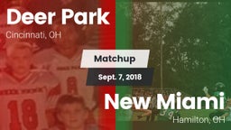Matchup: Deer Park High vs. New Miami  2018