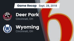 Recap: Deer Park  vs. Wyoming  2018