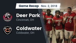 Recap: Deer Park  vs. Coldwater  2018