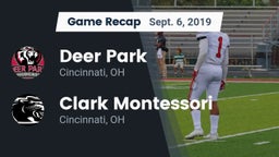 Recap: Deer Park  vs. Clark Montessori  2019