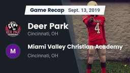 Recap: Deer Park  vs. Miami Valley Christian Academy 2019