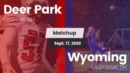 Matchup: Deer Park High vs. Wyoming  2020