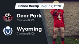 Recap: Deer Park  vs. Wyoming  2020