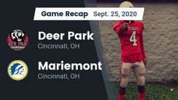 Recap: Deer Park  vs. Mariemont  2020