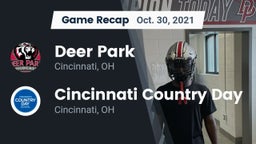 Recap: Deer Park  vs. Cincinnati Country Day  2021
