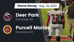 Recap: Deer Park  vs. Purcell Marian  2023