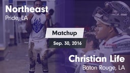 Matchup: Northeast vs. Christian Life  2016