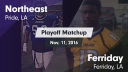 Matchup: Northeast vs. Ferriday  2016
