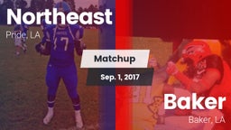 Matchup: Northeast vs. Baker  2017