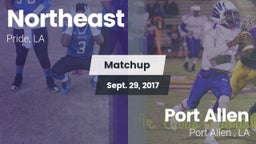 Matchup: Northeast vs. Port Allen  2017