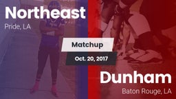 Matchup: Northeast vs. Dunham  2017