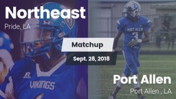 Matchup: Northeast vs. Port Allen  2018