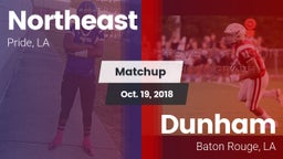 Matchup: Northeast vs. Dunham  2018