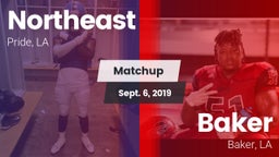 Matchup: Northeast vs. Baker  2019