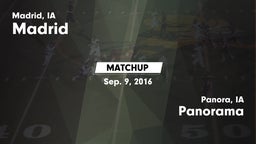 Matchup: Madrid vs. Panorama  2016