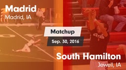 Matchup: Madrid vs. South Hamilton  2016