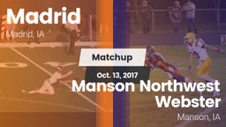Matchup: Madrid vs. Manson Northwest Webster  2017