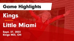 Kings  vs Little Miami  Game Highlights - Sept. 27, 2022