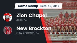 Recap: Zion Chapel  vs. New Brockton  2017