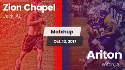 Matchup: Zion Chapel vs. Ariton  2017