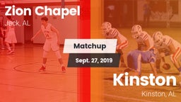 Matchup: Zion Chapel vs. Kinston  2019