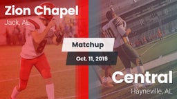 Matchup: Zion Chapel vs. Central  2019