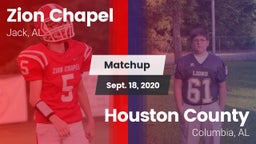 Matchup: Zion Chapel vs. Houston County  2020