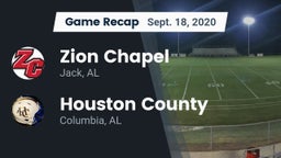 Recap: Zion Chapel  vs. Houston County  2020