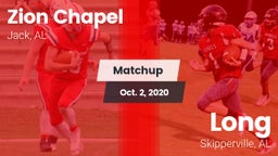 Matchup: Zion Chapel vs. Long  2020