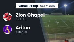 Recap: Zion Chapel  vs. Ariton  2020