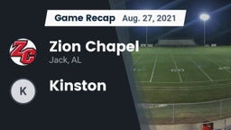 Recap: Zion Chapel  vs. Kinston  2021