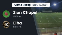 Recap: Zion Chapel  vs. Elba  2021