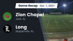 Recap: Zion Chapel  vs. Long  2021