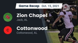 Recap: Zion Chapel  vs. Cottonwood  2021