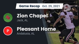 Recap: Zion Chapel  vs. Pleasant Home  2021