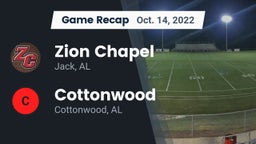 Recap: Zion Chapel  vs. Cottonwood  2022