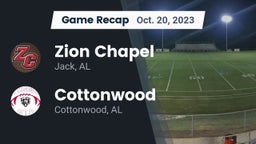 Recap: Zion Chapel  vs. Cottonwood  2023