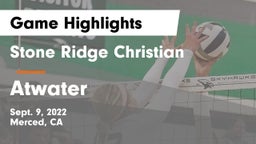 Stone Ridge Christian  vs Atwater  Game Highlights - Sept. 9, 2022