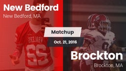 Matchup: New Bedford vs. Brockton  2016