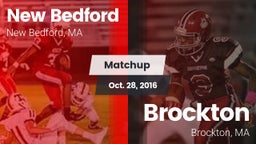 Matchup: New Bedford vs. Brockton  2016