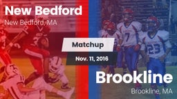 Matchup: New Bedford vs. Brookline  2016