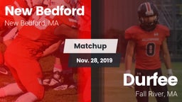 Matchup: New Bedford vs. Durfee  2019