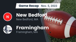 Recap: New Bedford  vs. Framingham  2022