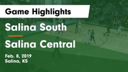 Salina South  vs Salina Central  Game Highlights - Feb. 8, 2019
