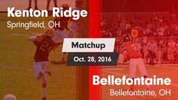Matchup: Kenton Ridge vs. Bellefontaine  2016