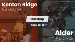 Matchup: Kenton Ridge vs. Alder  2017