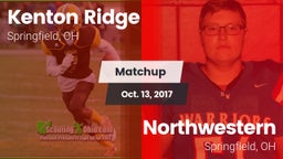 Matchup: Kenton Ridge vs. Northwestern  2017