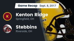 Recap: Kenton Ridge  vs. Stebbins  2017
