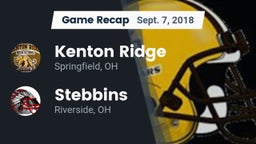 Recap: Kenton Ridge  vs. Stebbins  2018